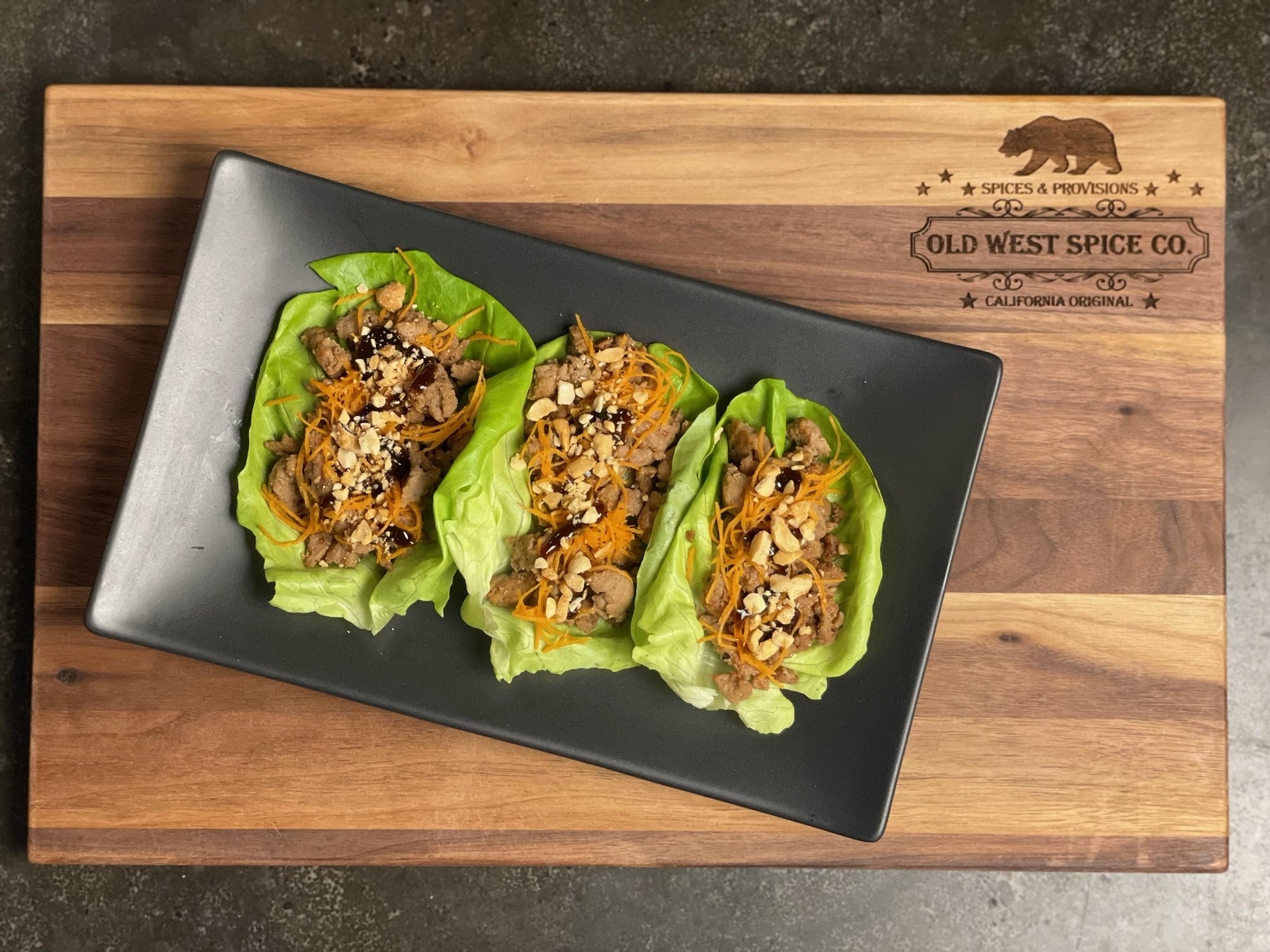 Chicken Lettuce Wraps | Old West Spice Company