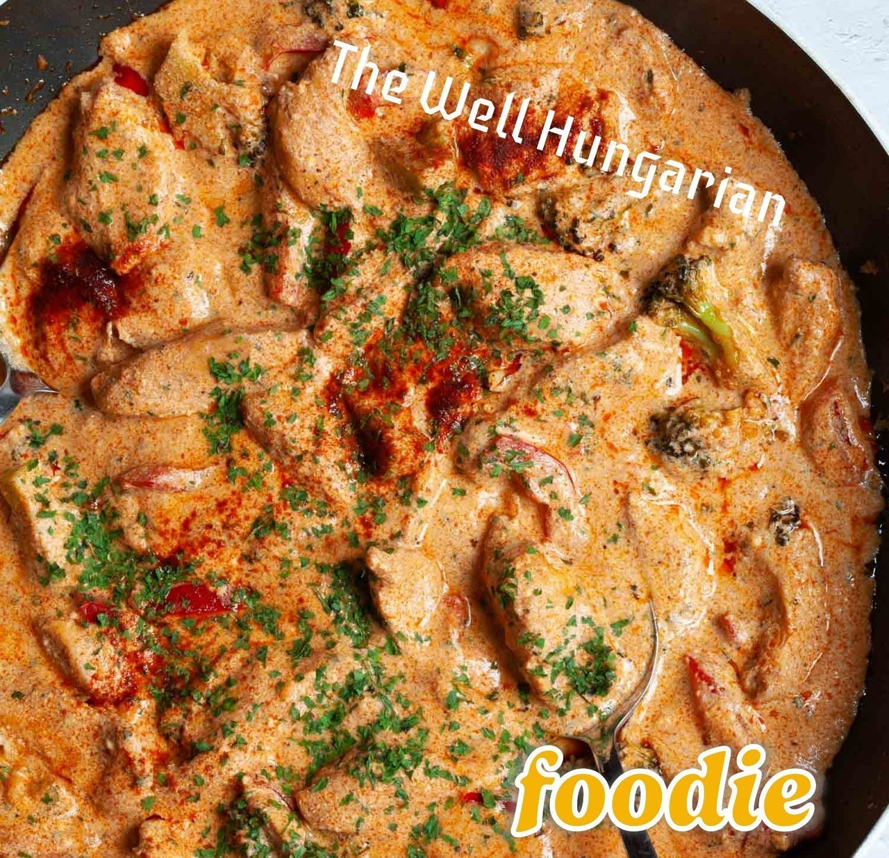 The Well Hungarian Chicken Paprika in Ricotta Cream Sauce