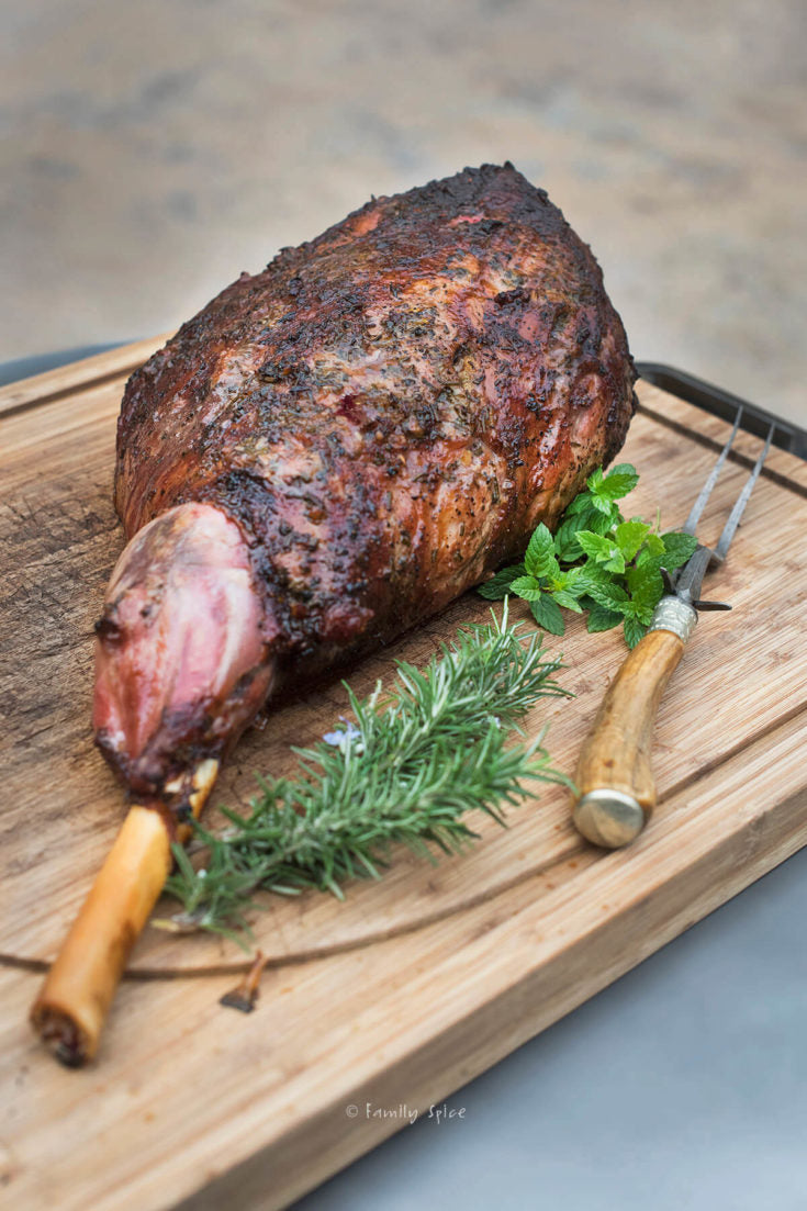 Frontier Roasted Leg of Lamb